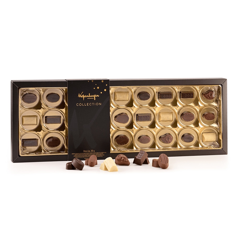 Bombons Collection 210G kopenhagen Chocolate Shopee Brasil