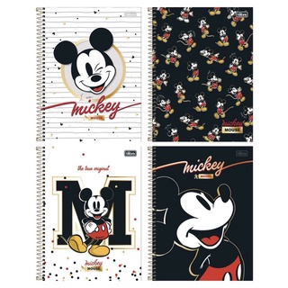 Caderno universitário Mickey 1M Tilibra