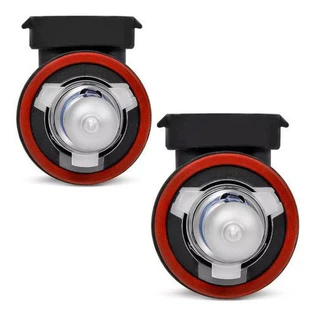 Par Lâmpadas Super Branca H16 6000k 19w 12v Rt 1080