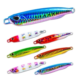 Isca Lenta Jig Jigging De Peixe Spinner Pesca Conjunto De Iscas Lure Metal Buzz Anzol Flutuante