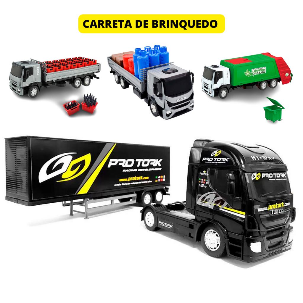 Brinquedo Caminhão Expresso Iveco - Usual Brinquedos 343 - Fabrica da  Alegria