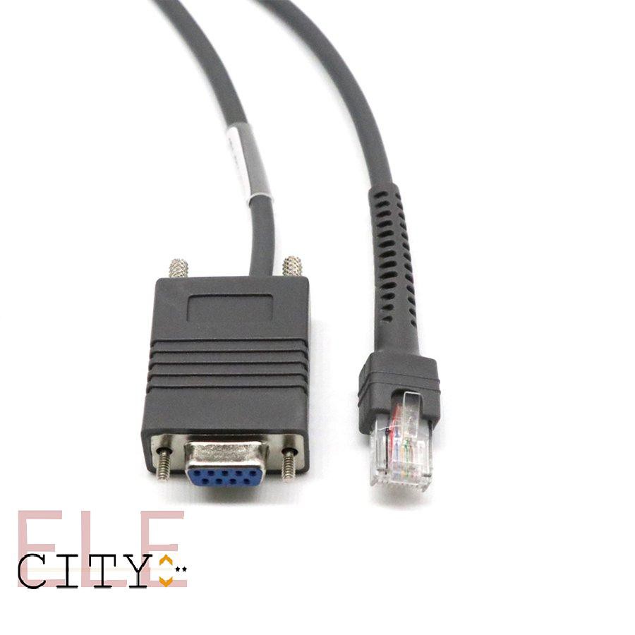 8888ele LS2208 RS232 Cabo Serial CBA-R01-S07PAR Para Leitor De Código ...
