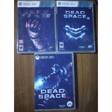 Dead Space Coleção 1,2,3 Xbox 360 Pacther Lt 3.0 Com Capa