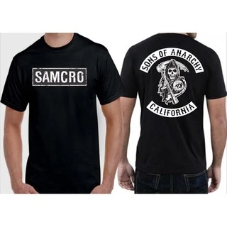 Camiseta Série Samcro Sons Of Anarchy Frente/Costa - camisa masculina Unissex