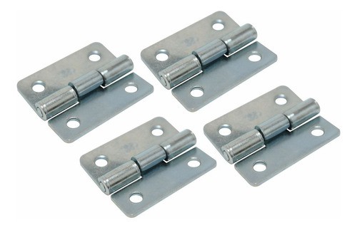 Kit 4 Dobradiça Externa Santo Ângelo Simples Para Case D3