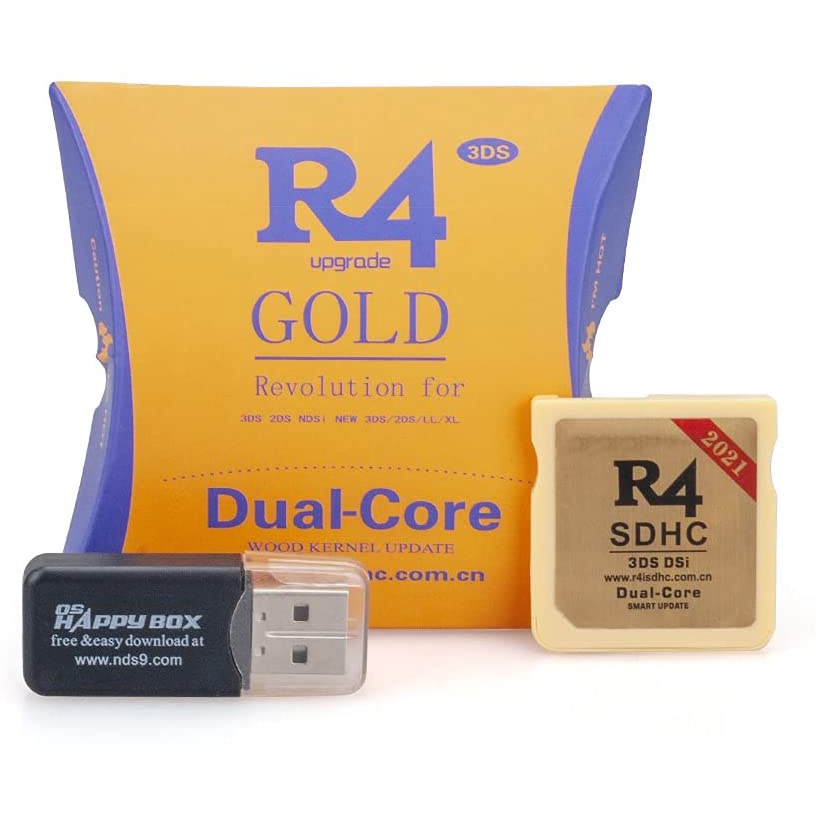R4 gold pro 2021 (nintendo Ds/2ds/3ds) r4 gold | Shopee Brasil