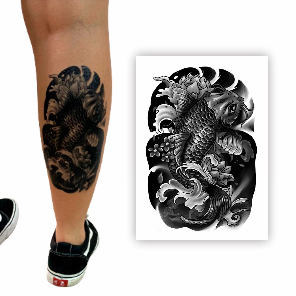 Em promoção! Impermeável Da Etiqueta Temporária Tatuagem Linha De Cavalo  Flor Tatuagens De Leão Crânio índios Xamã Arte No Corpo, Braço Falsa Tatoo  Mulheres Homens