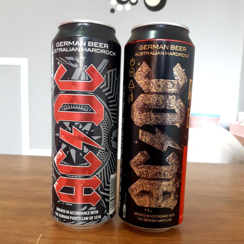Lata Vazia Colecionavel AC/DC German Beer | Shopee Brasil