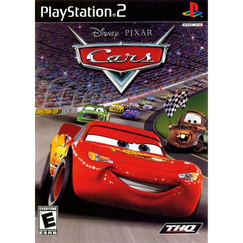 Carros Cars Disney Ps2 Jogo Original Completo Mídia Física