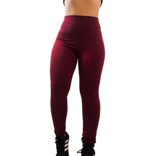 Calça Legging Preta Lisa Cós Alto Levanta Bumbum disfarça celulite  Poliéster Academia Fitness Treino Leg Lisa.