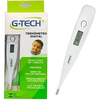 Termômetro Digital Clinico G Tech TH150 com Protetor de Acrílico