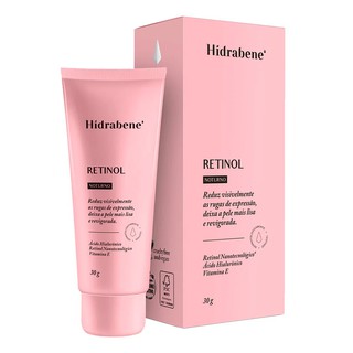 Creme Facial Noturno Hidrabene Retinol 30g Ácido Hialurônico Vitamina E