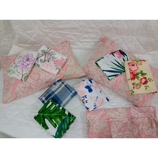 kit 16 Fronhas de Microfibra Estampada para travesseiros, Estampas Sortidas