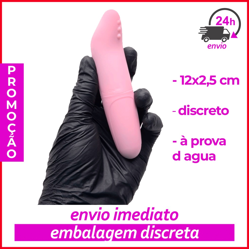 Vibrador Golfinho Ponto G 2 Pilhas Inclusas Resistente a Água Masturbador  Feminino