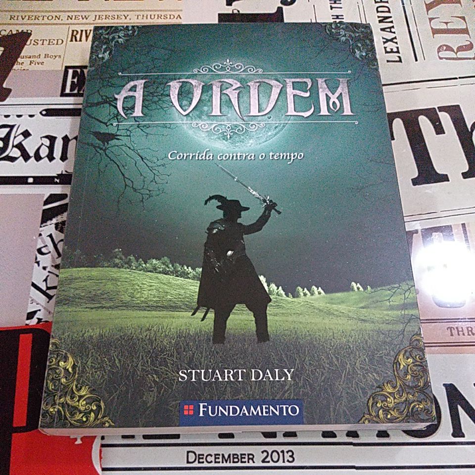 A Ordem: corrida contra o tempo - Stuart Daly | Shopee Brasil
