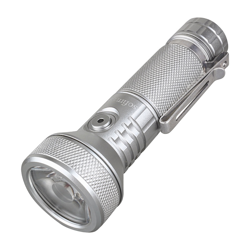 【ラッピング不可】 Led Lanterna Sofirn Prata Edc 2100lm Brilhante Super If22A ライト・ランタン