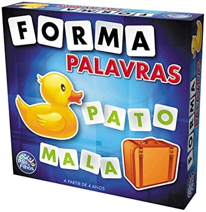 Forma Palavras: Jogos Pedagógicos para alfabetização.