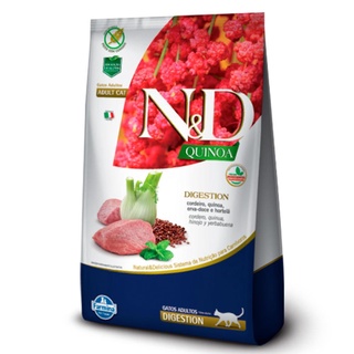 Ração Nd Quinoa Gatos Adultos Cordeiro Digetion – 1,5kg