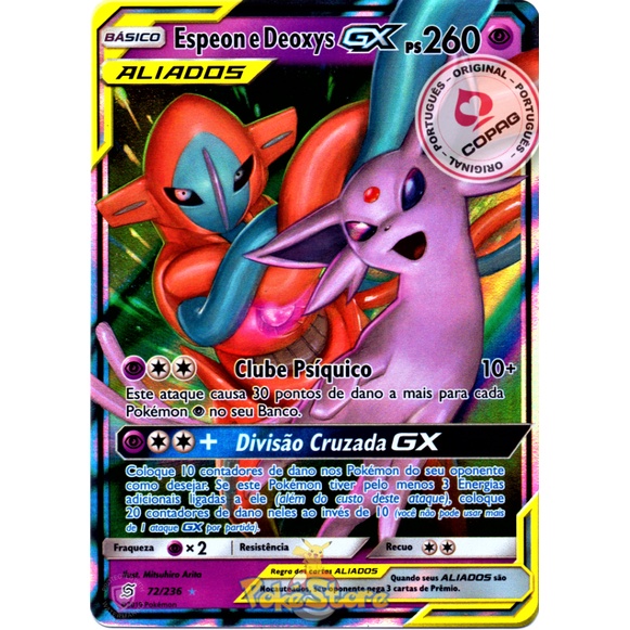 Card Pokemon Lucario Gx Shiny Original Copag Raro