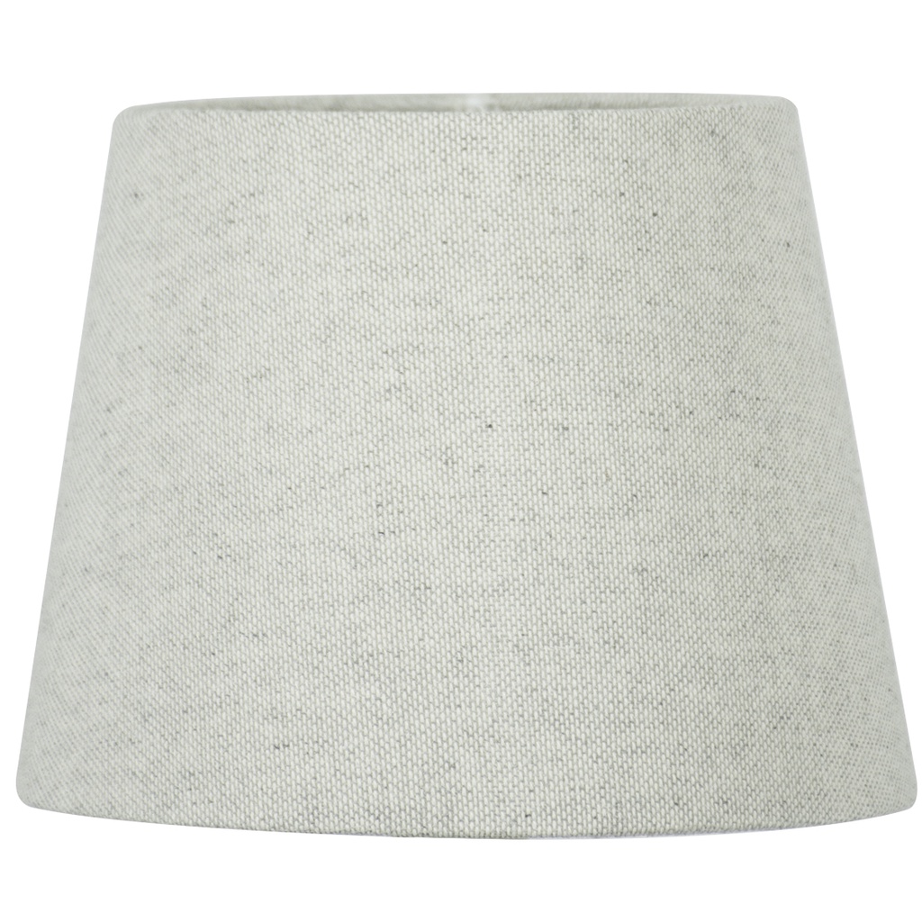 Cupula de Abajur Tecido Rustico Escuro 20x16cm