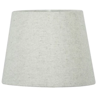 Cupula de Abajur Tecido Rustico Escuro 20x16cm