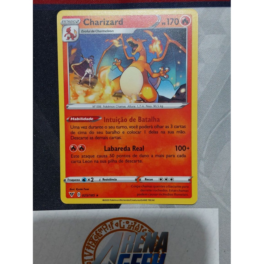 Charizard (25/185), Busca de Cards