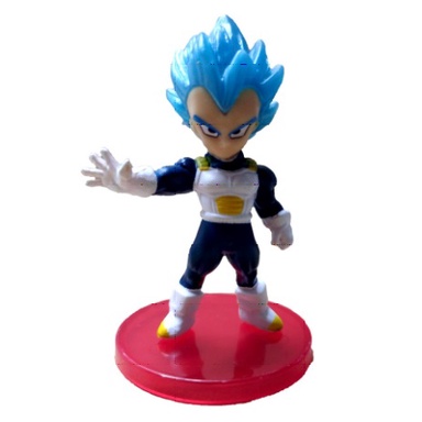 Vegeta Super Sayajin - Miniatura Colecionável Dragon Ball Super