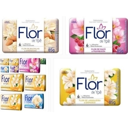 Sabonete 85gr Flor de Ype Flor Laranjeira Damasco