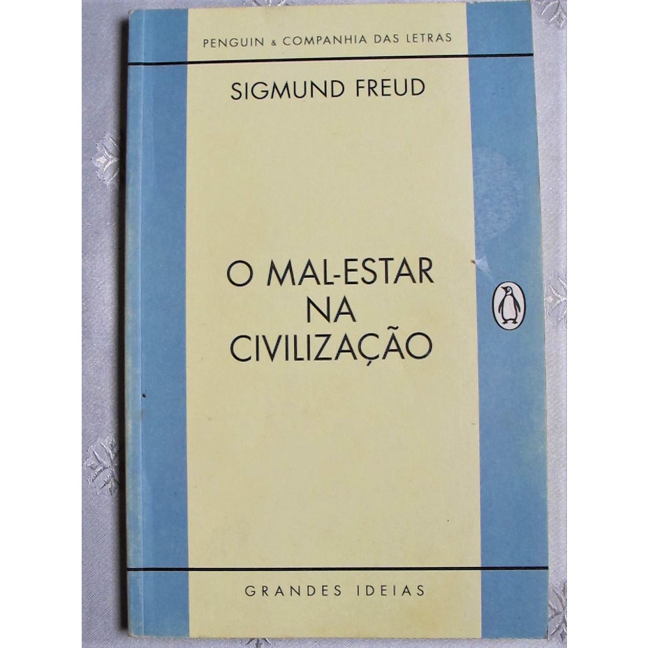 Livro O malestar na civilização Sigmund Freud Shopee Brasil