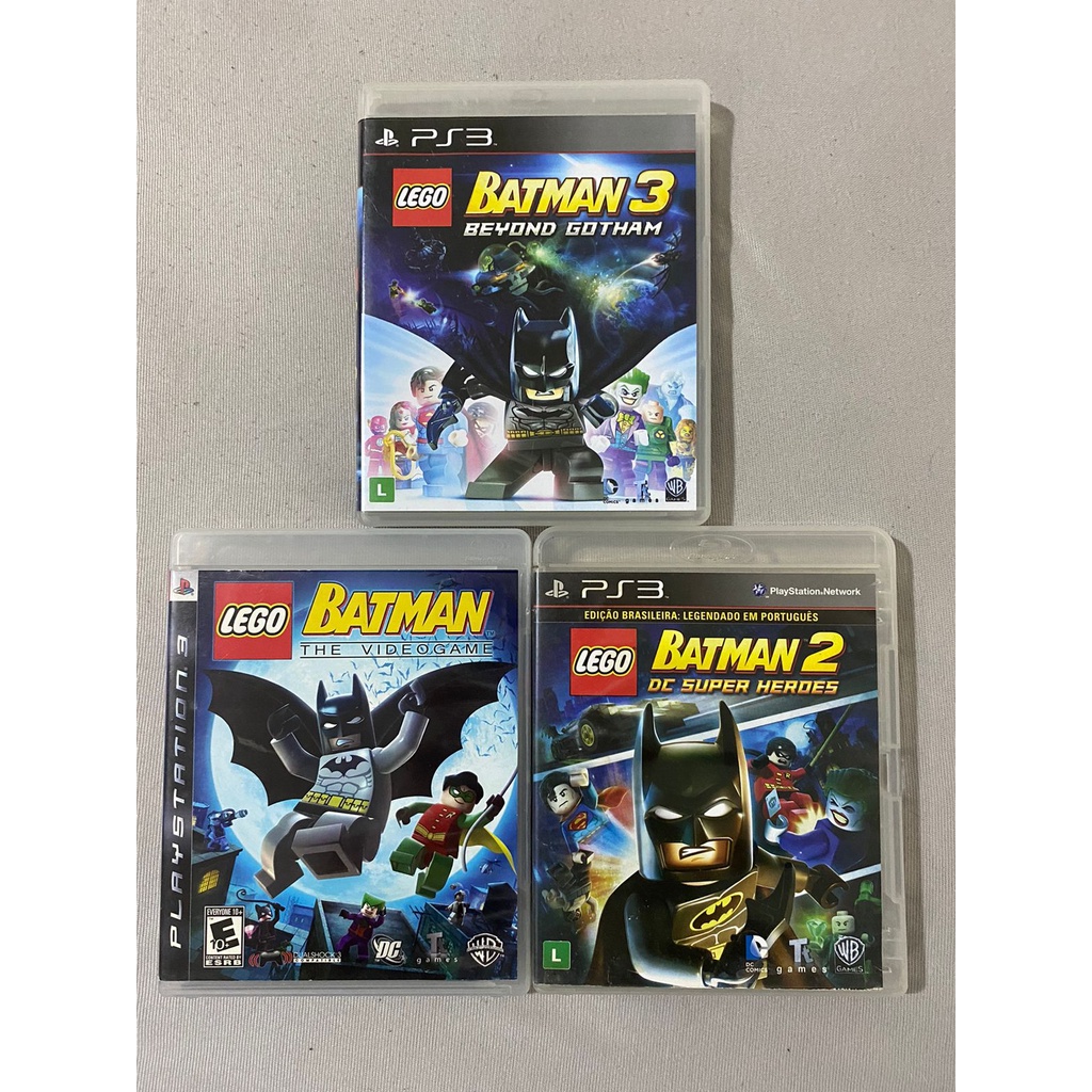 Combo Lego Batman (1 + 2 + 3) - PS3