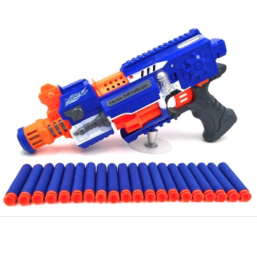 Armas brinquedo nerf metralhadora pilha