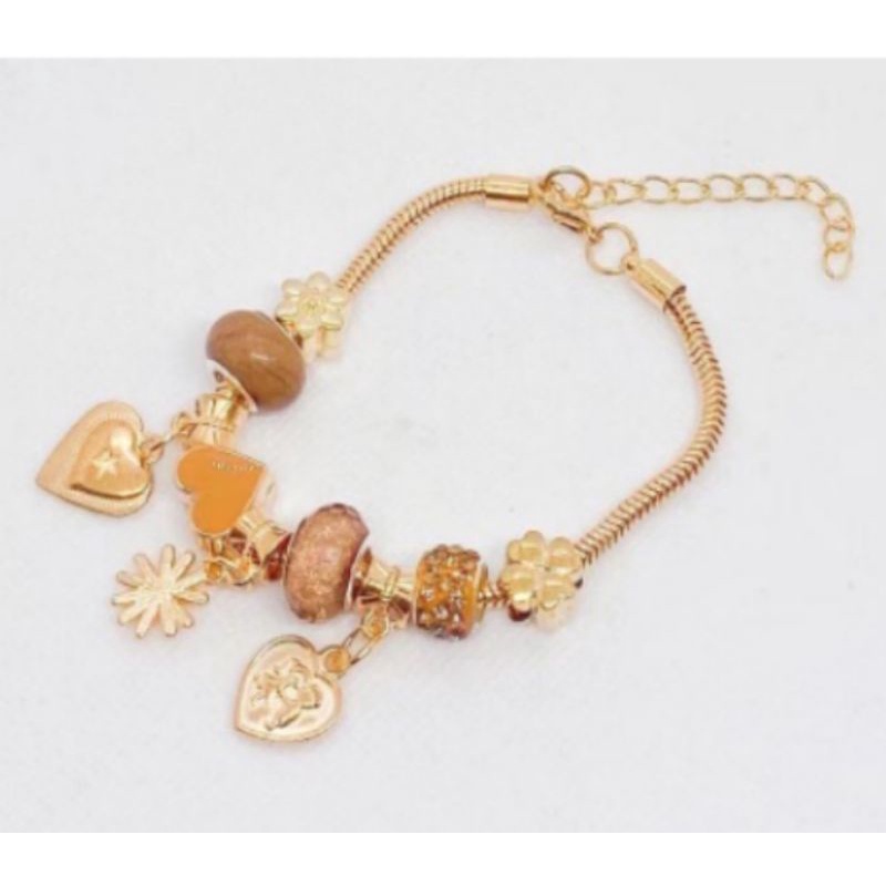 Pulseira LiFe Estilo Pandora Vivara Acessório Feminino Com Berloques ...