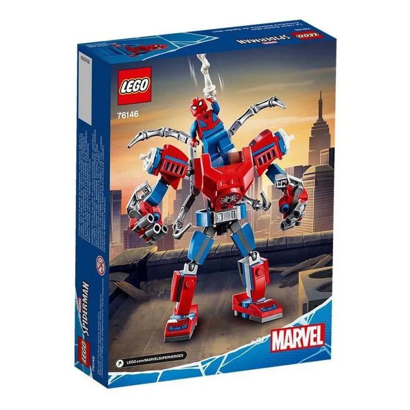 Lego Super Heroes - Homem Aranha - Robô Spider-man - 76146 | Shopee Brasil