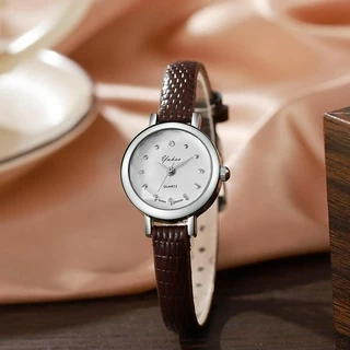 Versão Coreana Do Relógio Feminino Simples De Pulseira Fina Para Estudantes De Moda Feminina Temperamento Pequeno mini Mostrador Todos Combinam Com O