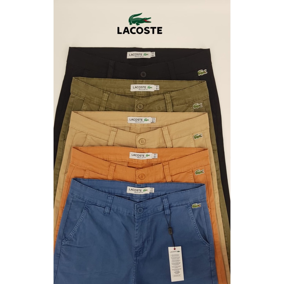 Calça jeans hot sale lacoste masculina