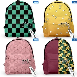 Kimetsu Mochila Anime Em Yaiba/Mochilas Escolares Casuais