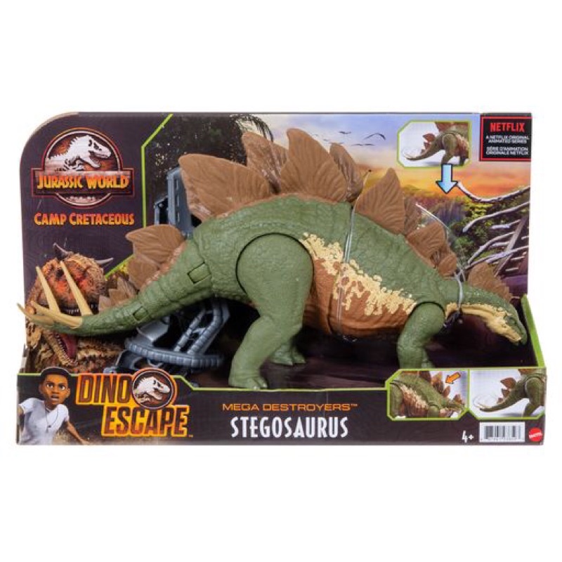 Estegossauro Jurassic World Mattel Dino Escape | Shopee Brasil