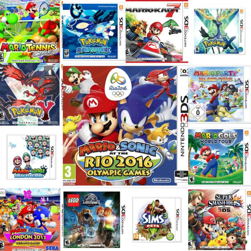 Jogos Nintendo 3DS, 2DS e 3DS XL