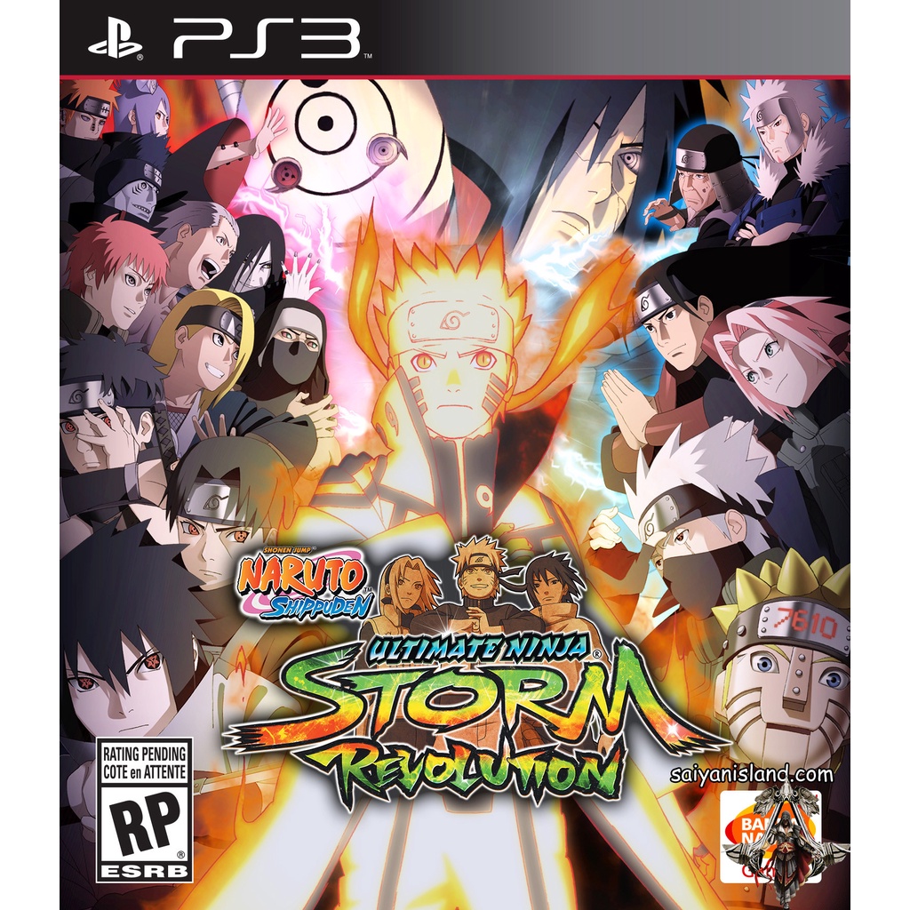 O Naruto Storm 3 de PS2 ( ISO modificada ) do Naruto Shippuden