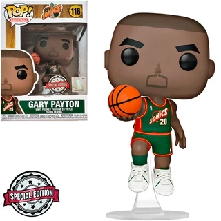 FUNKO POP BASKETBALL NBA LEGENDS SONICS EXCLUSIVE - GARY PAYTON 116 NOVO ORIGINAL em Oferta na Shopee