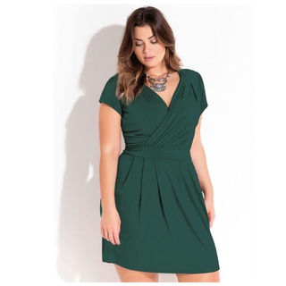 Vestido transpassado deals para gordinhas