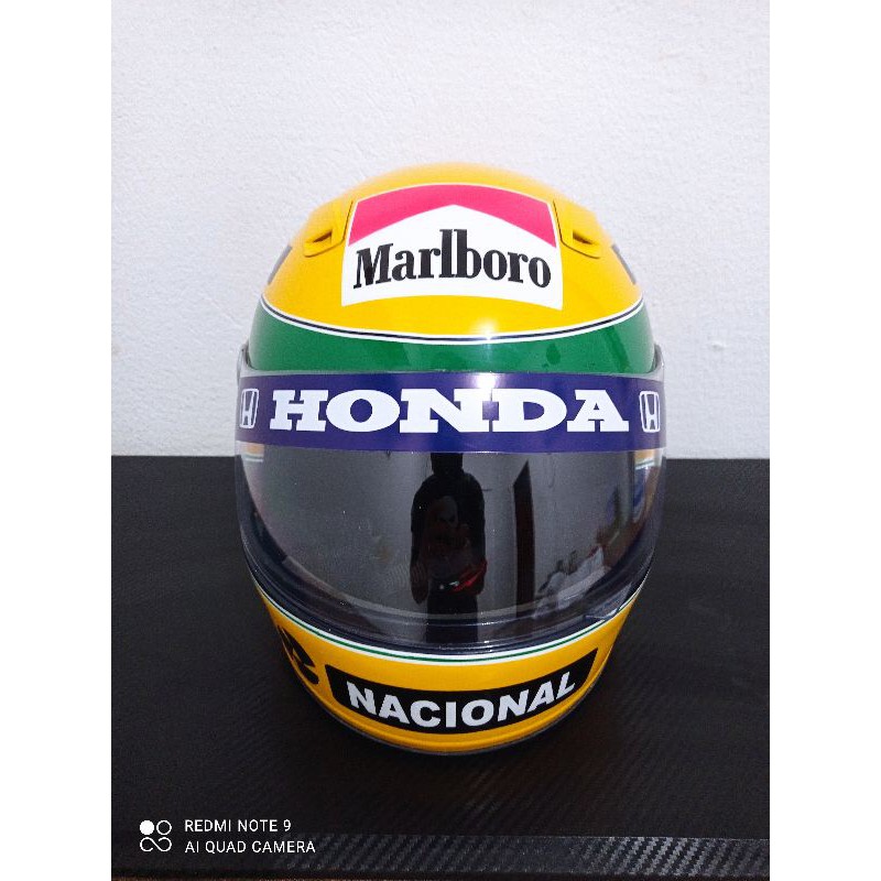 Capacete Ayrton Senna 1991