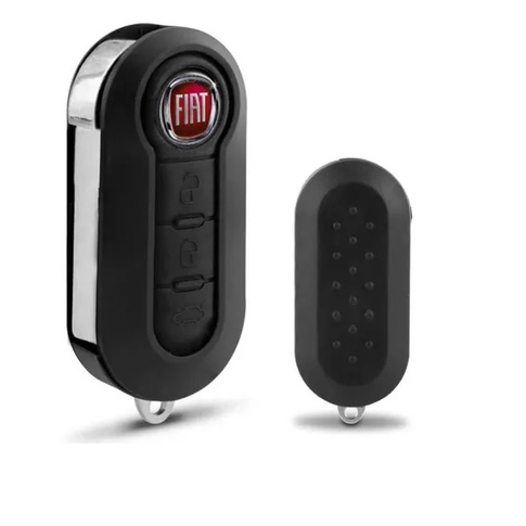 Chiave Guscio Telecomando Fiat Panda Grande Punto Evo 500 - Foto 7