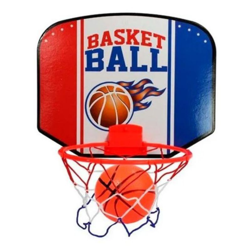 Jogo De Basquete Basket Ball Cesta Com 60 Bolinhas Brinquedo