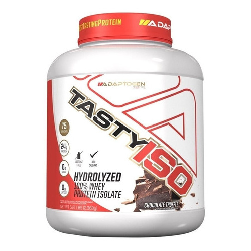 Tasty Iso Whey Chocolate Truffle 5lbs Adaptogen Science