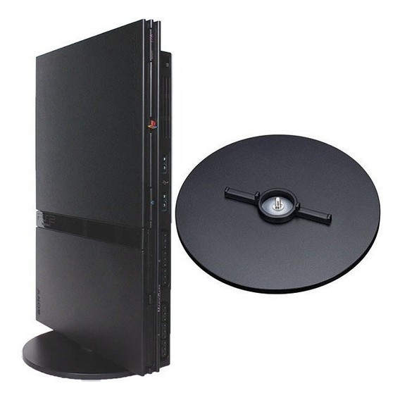 Suporte vertical para playstation 2 ps 2 slim stand base