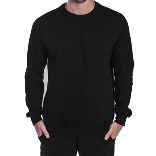 Moletom Masculino e feminino Gola Redonda Casaco Blusa de Frio