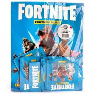 Kit Game Album Fortnite Panini Oficial + 180 Figurinhas