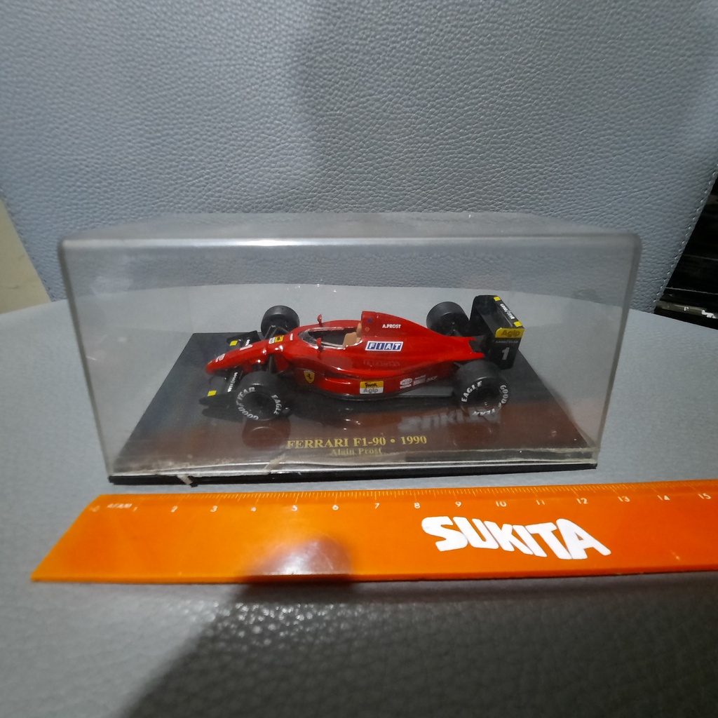Altaya Die Cast F1 Ferrari F1-90 641/2 #1 Alain Prost 1990 1/43 LAF1697