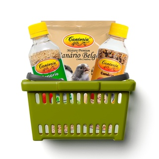 COMBO NUTRIÇÃO CANÁRIO: Canário Belga+ Canário Gold MIX+ Canário Natural